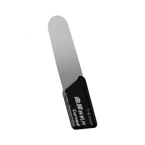 Yammee High Strength 0.1mm Steel Phone Pry Tool For Curved Display Removal Ergonomic Grip And Slim Design Smartphone Repair Accessory