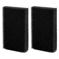 thumbnail image 1 of Esponja removedora de pelo para mascotas, 2 uds., esponja para el pelo de perros y gatos, levantador de pelo para mascotas, herramienta de depilación para muebles, alfombras, ropa de cama, color negro, 1 of 3