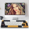 thumbnail image 3 of Kuymtek Teclas personalizadas PBT, teclas DIY, teclas mecánicas para teclado, tapas de bola, altura XDA, 3 of 7