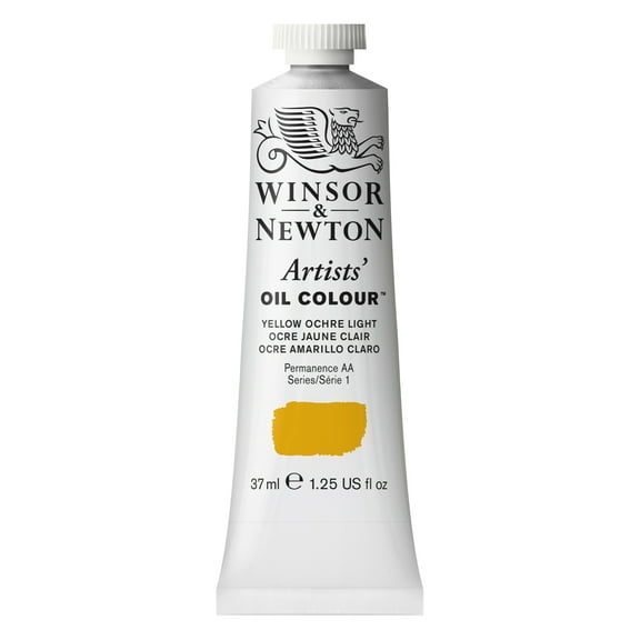Winsor & Newton Artists Oil Color, 37ml, Yellow Ochre Light