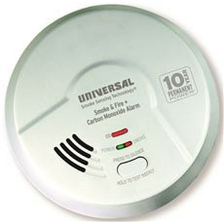 Carbon Seal - Usi 3-In-1 Tamper Proof Smoke, Fire, And Carbon Monoxide Smart Alarm With 10 Year Sealed Battery, Battery Operated