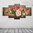 thumbnail image 1 of Cuadros Decorativos Rosa resplandeciente 5D DIY Full Drill Diamond Painting Combinación de 5 imágenes Ndcxsfigh Nuevos Originales, 1 of 8