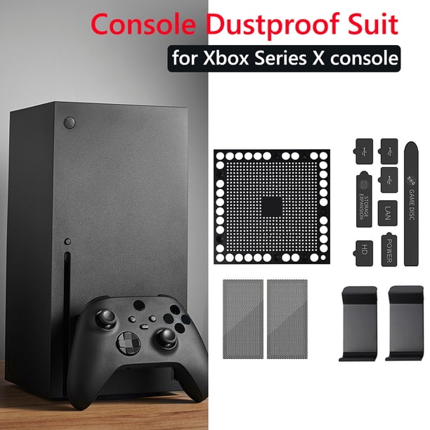 Consola de juegos Cubierta antipolvo Disipación de calor Traje a prueba de polvo para Xbox Series X