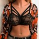 thumbnail image 3 of Gibobby Lencería sexy para mujer Sujetador de encaje floral para mujer Deep V Sexy Bralette Lencería(Negro G), 3 of 5