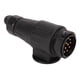 thumbnail image 2 of VOBOR Adaptador De Enchufe para Remolque EU 13 Vías Redondo A EE. UU. Conector De Remolque Plano De 4 Vías Convertidor Enchufe De Conversión para RV, 2 of 5