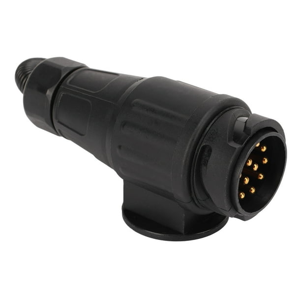 Enchufe De Conversión De Remolque, Adaptador De Enchufe De Remolque De 13 A Resistencia A La Intemperie De 4 Para Vehículo