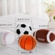 thumbnail image 5 of EeaseMX 1 sonajero de peluche con control de voz, forma de pelota de baloncesto, para bebés recién nacidos (naranja), 5 of 7