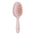 thumbnail image 1 of Cepillo de de cuero cabelludo Cepillo de desenredo suave cabello portátil compacto mango largo peine en trabado para salón viajar mujer chicas naranja, 1 of 8