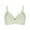 Green, variant on Breathable Bras for Women New Women No Wire Bras Everyday Breathable Bra Comfortable Convenient Daily Bra Soft Support Push up Bralettes Bras No Padding Lace Bra Black