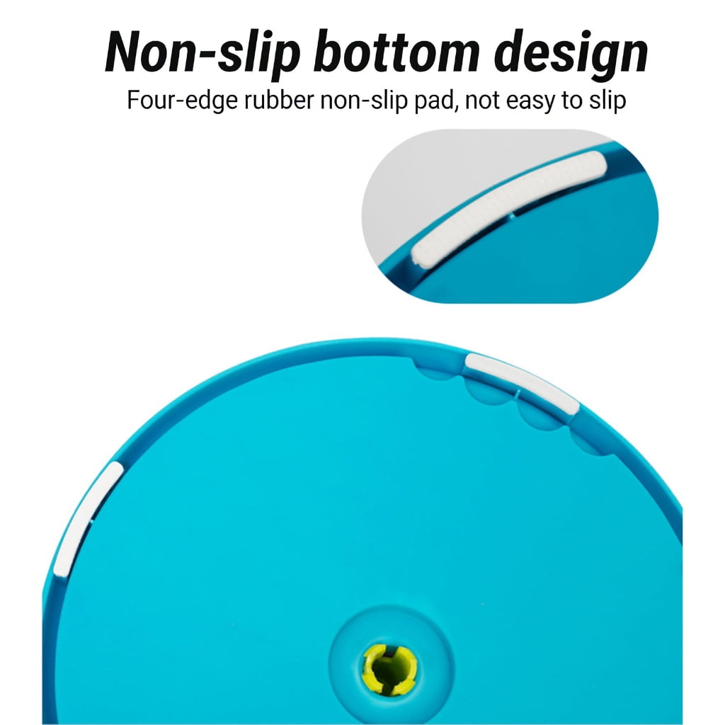 Miiottaa Dog Treat Puzzle Slow Feeder Enrichment Smooth Round Toy Prevent Obesity