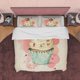 thumbnail image 1 of Cupcake Funda Nórdica Juego de Dormitorio Boho, Dulce Colcha Girly, Linda Funda de Edredón,, 1 of 6