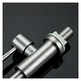 thumbnail image 3 of Stainless Steel Kitchen Faucet, 304 Stainless Steel 360°rotation Elbow Kitchen Faucet, Single Cold Water Single Lever Hole ,Built To Last, 3 of 6