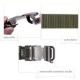 thumbnail image 3 of CoCoMangos Men’s Ratchet Belt with Automatic Slide Buckle, No Hole Nylon Webbing Belts Outdoor Golf Belt, 3 of 5