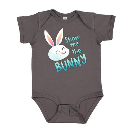

Inktastic Show Me the Bunny Cute Easter Bunny Gift Baby Boy or Baby Girl Bodysuit