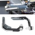 thumbnail image 4 of Motorcycle Handguard, 22mm 2pcs Motorcycle Handle Protector Windproof  For Sport Dirt Bike ATV Silver, 4 of 8