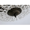 thumbnail image 4 of Portland 4-Light 15 in. Black/Gold Simple Bowl Flush Mount With Crystal Shade, 4 of 4