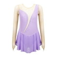 thumbnail image 1 of iiniim Girls Kids Shiny Diamonds Long Sleeve Mesh Figure Ice Skating Dancewear, 1 of 7