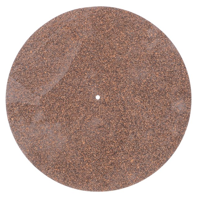 Tapis de Disque en Liège Tapis Protecteur en Vinyle pour Phonographe Tourne-Disque Sans Rainure
