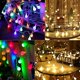 thumbnail image 4 of Guirnalda de luces de bola de globo, guirnalda de luces de hadas, decoración para interior, exterior, fiesta, boda, árbol de Navidad, jardín (32.8 pies, blanco cálido) Fokelyi HMJM416-2, 4 of 6