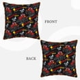 thumbnail image 3 of KLL Monster Truck Decorative Throw Pillow Covers Velvet Soft for Couch Sofa Bedroom Living Room Outdoor - 18"x18", 3 of 8