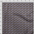 thumbnail image 4 of oneOone Silk Tabby Brown Fabric Floral & Puppies Fabric For Sewing Printed Craft Fabric By The Yard 42 Inch Wide, 4 of 5