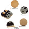 thumbnail image 2 of Girls Boys Home Slippers Warm Dinosaur House Slippers For Toddler Fur Lined Winter Indoor shoes, 2 of 7