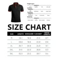 thumbnail image 5 of SPEEDRUN Polo Shirts for Men Short Sleeve Solid Color Men'S Golf Polo Shirts Business Polo Shirts Causal Collared Golf Tennis T-Shirt Black Red L, 5 of 8