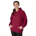 thumbnail image 5 of Hanes Unisex Adult EcoSmart Fleece Hoodie, Sizes XS-5XL, Big & Tall Sizes Available, 5 of 9