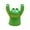 D, variant on Adorable Wooden Hand-Raised Animal Gifts - Panda/Cat/Pig/Frog Decor for Home Office - Cute Desktop Ornaments