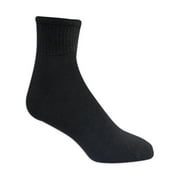 Athletic Works Men's Lightweight Ankle Socks, 12-Pack, Moisture-Wicking, Lightweight Fabric, Fits Shoe Sizes 6-12