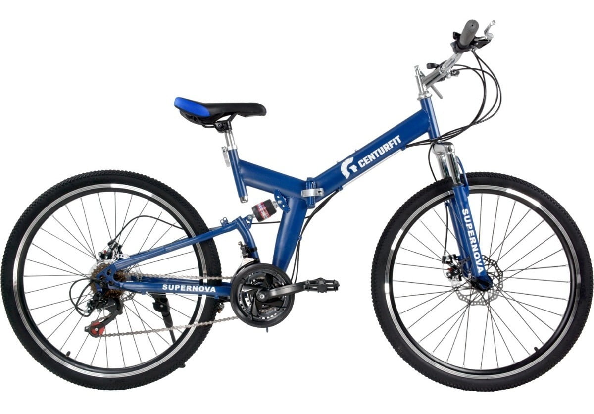 Centurfit Bicicleta Plegable Rin 26 Bicicleta Plegable De Montaña