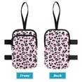 thumbnail image 3 of COEQINE Crutch Accessories Elbow Crutch Bag Pastel Pink Leopard Print Forearm Crutch Pouch, Broken Leg Crutch Bag, Hands-Free, Organize Daily Essentials, for Seniors, 3 of 7