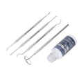 thumbnail image 3 of Kit De Reparación De Dientes Temporales, Espejo Oral Fácil De Moldear, Relleno De Dientes, Perlas Térmicas, Pegamento, Limpiador De Dientes De Acero Inoxidable, 30 Ml Para ANGGREK NO, 3 of 7