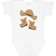thumbnail image 3 of Inktastic Western Style Boy Boots Boys or Girls Baby Bodysuit, 3 of 5