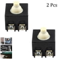 thumbnail image 2 of 2PCS 100 # Angle grinder switch accessories key switch FA2-6/2W 6-100 switch, 2 of 6
