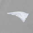 thumbnail image 4 of Men's Antigua Gray New England Patriots Regard Full-Zip Jacket, 4 of 4