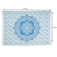 thumbnail image 4 of Multicolor Hippie Mandala Tapestry Poster Multi-styles Indian Wall Hanging Hippie Poster Bedspread Throw, 40x30 inches, 4 of 5