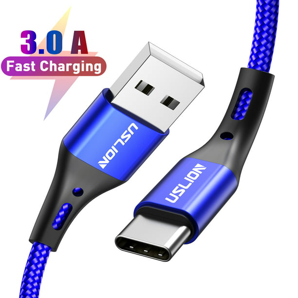 Fast Charging Cable Samsung Galaxy S9 / S9+ S8 A3 A12 Type C USB-C Micro  Charger 