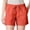 hwj# Orange362, variant on Huowey Shorts For Women Straight Leg Casual Linen Pants Drawstring Elastic Waist Sports Loose Shorts With Pockets Solid Color Summer Casual Fashion Breathable Shorts Dailywear,Black,L