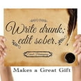 thumbnail image 5 of Write Drunk Edit Sober - 11x14 Unframed Art Print - Great Gift to Writers, 5 of 6