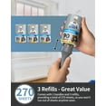 thumbnail image 4 of MR.SIGA Lint Rollers for Pet Hair Extra Sticky, 270 Sheets, Lint Remover for Clothing, 4 of 7