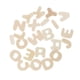 thumbnail image 1 of Paquete De 104 De Bricolaje Carta Inglés Alfabeto De Madera Zulema Las letras de los alfabetos de madera, 1 of 8