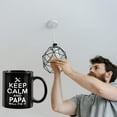thumbnail image 6 of Gifts for Papa - Keep Calm and Papa Will Fix It Mug Gifts, Father's Day Gifts, Christmas Gifts, Birthday Gifts, Dad Coffee Mugs, Futtumy Black 11 fl oz Coffee Mugs Ceramic Mug Tea Cups, 6 of 7