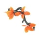 thumbnail image 5 of Decoración de ramas de árboles para trepar Reptiles Plantas Terrario Acuario Geckos Serpiente Cangrejo Hábitat Decoración de hábitat Rama de esquina hojas de naranja, 5 of 8