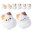 thumbnail image 5 of Raindrops 8pcs Miniature Cat Models Cute Resin Cat Figurines Micro Landscape Animal Decor Cat Ornaments for Creative DIY Craft Fairy Garden, 5 of 8