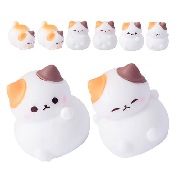 GOOHOCHY Cute Cat Models 8Pcs for Garden Decor and Terrariums Craft Enthusiasts