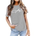 thumbnail image 2 of Women's Vintage Dolly Shirts Parton Memorial T-Shirt Crewneck Short Sleeve T Shirts Casual Country Music Shirt Tops Fashion Graphic Tees Tshirt XXXL, 2 of 4