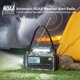 thumbnail image 2 of Emergency Radio Mesqool Radio Meteorológica AM/FM/SW/NOAA, 2 of 8