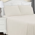 thumbnail image 2 of Superior Cotton Flannel Trellis Pillowcase Set, Standard, Ivory, 2 of 2