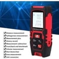 thumbnail image 3 of Handheld Laser Rangefinder, Handheld Infrared Rangefinder Portable Altimeter High Precision Portable Laser Indoor Measurement (80m), 3 of 5